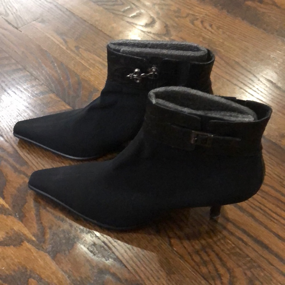 Black booties
